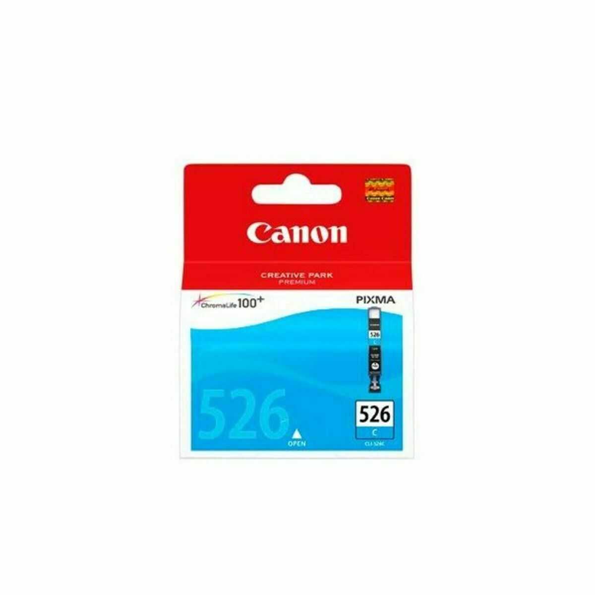 Originale Blekkpatroner Canon CLI-526C Cyan